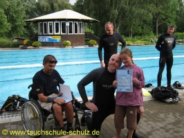 Schnuppertauchen Ferienspass Uelzen 2010