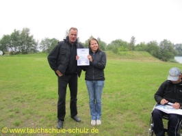 Friederike Sponagel, Spezialkurs Orientieren unter Wasser, 03.07.2011