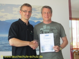 Maik Dickow, Spezialkurs Nitrox Basic Diver, 07.07.2013